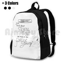 Somewhere In Neverland Outdoor Hiking Backpack Riding Climbing Sports Bag All Time Low Band Bands Neverland Alex Gaskarth 2024 - buy cheap