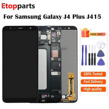 For Samsung J4 Plus J4+ J415 SM-J415F J415G J415FN LCD Display + Touch Screen Digitizer Assembly With Frame Free Shipping 2024 - buy cheap