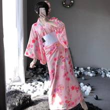 Japanese Traditional Kimono Dress Sexy Oriental Dress Yukata Women Elegant Haori Women'S Obi Robe Sexy Japanese Dress FF2999 2024 - buy cheap