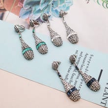 Rhinestone Earrings Popular Pretty For Women Vintage Wedding Party Accessories 2024 - buy cheap