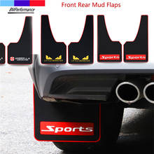 2Pc Rubber Sport Rally Front Rear Mud Flaps Mudguards For Bmw E36 E46 E90 E91 E92 E93 E81 E82 E87 E88 E34 E39 E60 E61 E84 E83 Z4 2024 - buy cheap