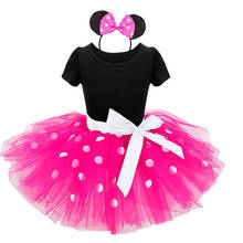 Children's Clothing Toddler Girl Clothes Fancy Kids Dresses For Girls Ear Headband Carnival Costume Ballet Party Tutu Outfits 2024 - buy cheap