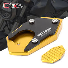 Fit  For HONDA CB300R CB 300R 2014-2016 2017 2018 2019 Motorcycle side stand enlarger Plate Extension pad 2024 - buy cheap