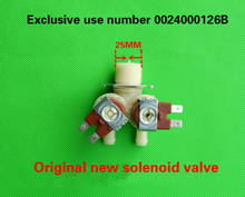 Válvula solenoide de entrada de água para máquina de lavar haier, conexão com engrenagem, válvula 0024000126b 2024 - compre barato