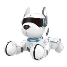Новинка 2020 года. Робот-собака с дистанционным управлением, игрушка для детей раннего образования, умный трюк, щенок, робот 2024 - купить недорого