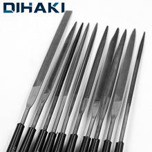 10pcs Needle Files Set Wood Carving Tool Metal Polishing Instruments For Metal Glass Stone Jewelry T12 Steel Manual File 2024 - купить недорого