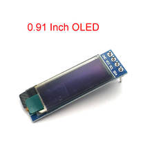 0.91 Inch OLED Display Module White / Blue IIC/SPI LCD Serial Screen OLED LCD Display DIY Module 128x32 2024 - buy cheap