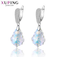 Xuping Jewelry Fashion Trendy Crystal Drop Earring for Girls Women Birthday Day Gift 20492 2024 - buy cheap