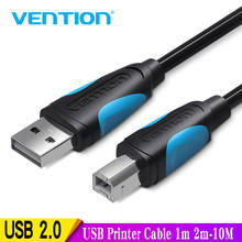 Vention USB 2.0 Printer Cable Type A Male to Male B Sync Data 10m 1.5m USB Printing Cable For Canon Epson Scanner HP Printer USB 2024 - buy cheap