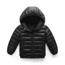 Abrigo de plumón para niños, chaqueta ligera para otoño e invierno, novedad 2024 - compra barato