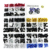 Fit For Yamaha YZF-R1 YZF R1 2009-2014 Complete Full Fairing Bolts Kit Bodywork Screws Clips Speed Nuts Covering Bolt Aluminum 2024 - buy cheap