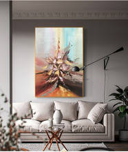 Abstract painting original artwork art modern oil on canvas oil painting vintage wall pictures for living room handmade acrylic 2024 - buy cheap