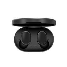 Bluetooth наушники A6S для Xiaomi Airdots беспроводные наушники 5,0 TWS наушники с шумоподавлением Микрофон для Redmi iPhone Huawei Samsung 2024 - купить недорого