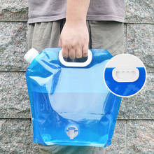 Bolsas de agua plegables para exteriores, Kit de transporte para beber, 5L/10L 2024 - compra barato