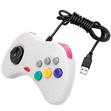 Universal Remote Control Handle Game Controller  black white  USB Wired game Controller Gamepad  Joystick For PC 20# 2024 - buy cheap