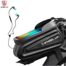 Wheel Up-BOLSA PARA BICICLETA resistente al agua, accesorios para bicicleta de montaña, carcasa dura para teléfono móvil, bolsa para pantalla táctil de-7,0 pulgadas 2024 - compra barato