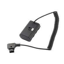 Cabo adaptador de alimentação mool para conector d-tap para NP-F bateria manequim para sony np f550 f570 np f970 2024 - compre barato