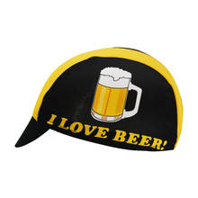 I Love Beer-gorros de ciclismo, sombrero para montar en bicicleta, color negro 2024 - compra barato