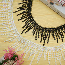 20Yards 6.5cm White Black Embroidery Tassels Lace Fabric Trim Ribbons DIY Sewing Garment Handmade Materials 2024 - buy cheap