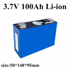 4PCS high quality  Lithium ion battery 3.7V 100Ah Li-ion cells for electric bike scooter tricycle battery Pack DIY 2024 - buy cheap