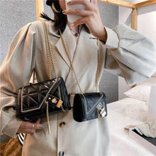 Luxury Leather Shoulder Bag For Women 2020 Autumn New Lady Crossbody Bags Top-quality Chain Messenger Bag Female Lock Girl Purse 2024 - buy cheap