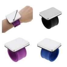 Hairpin Collect Holder, Portable Soft Self Adhesive Plate Wrist Band For Salon Barber Hair Styling Hair Pins Collecting 2024 - buy cheap