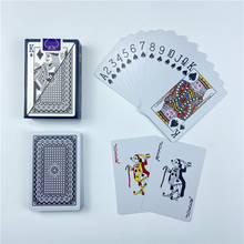 Playing Cards PVC Pokers Plastic Baccarat Texas Hold'em Poker Cards Board Games Waterproof Wearable Card Game Baralho Deck 2024 - buy cheap