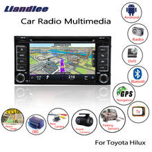 Hilux-central multimídia automotiva para toyota hilux, 2005-2011, android, rádio, cd, dvd, navegação gps, câmeras, obd, tela de tv 2024 - compre barato