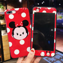 Disney caso do telefone móvel para o iphone xsmax caso do telefone móvel para iphone7p/x/8/6 bonito casal capa do telefone móvel filme 2024 - compre barato