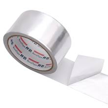 50mm Aluminium Foil Self Adhesive Heat Insulation Tape Roll 2024 - buy cheap