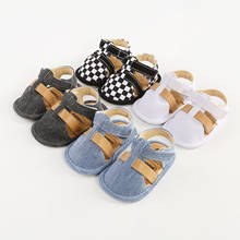 Summer New Baby Boys First Walkers Soft Sole Infant Toddler Crib Shoes Summer Baby Shoes Brand New 2024 - buy cheap