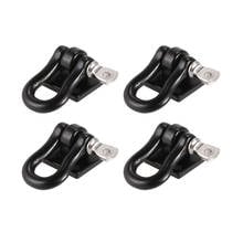 4pcs RC Trailer Towing Buckle Tow Shackle Hook for 1/10 RC Rock Crawler Axial SCX10 TAMIYA CC01 RC4WD D90 D110 Car Truck 2024 - buy cheap