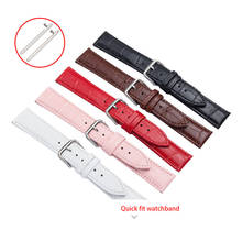 Calfskin Leather Watchband 18／20／22 mm Strap for Garmin Vivoactive 3 4/4S Quick Release Watch Band Venu SQ／Venu 2 2S Wrist Belt 2024 - buy cheap