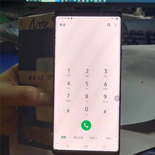 Один выбор дефектов точечной линии для Samsung Galaxy Note 9 Note9 N960F N960U ЖК-дисплей сенсорный экран дигитайзер в сборе без рамки 2024 - купить недорого