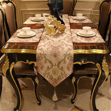 SBB-Bandera de mesa de flores clásica de lujo, camino de mesa de alta gama, exquisito, decoración para el hogar, Europa Occidental 2024 - compra barato