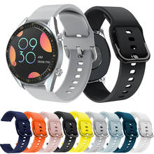 Pulseira de silicone para relógio huami amazfit, correia de pulseira para relógio hugt/gt 2 pro 46mm 2024 - compre barato