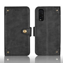 For Oppo Find X2 Cases Retro Magnetic Flip Wallet Leather Capa Case For Oppo Find X2 PDEM10 Cover Unique Metal Buckle Design 2024 - buy cheap