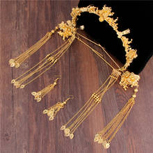 Chinese Style Headdress Phoenix Coronet Marriage Traditional Wedding Dress Dragon Phoenix Headdress Costume Hairpin Accessories 2024 - buy cheap