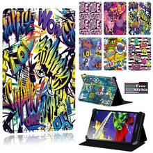 Capa de tablet para lenovo tab 2 a8/tab 4(8/10/8 plus/10 plus)/tab 3(7 essential/10.1)/a7-(10/10f)/decore arte de grafite 2024 - compre barato