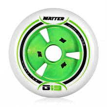 Matéria gi3 roda de patinação de velocidade com f1 86a g13 professional, rodas de corrida de velocidade em linha 90 100 110mm, pneus de rolo usando 608 rolamento 2024 - compre barato