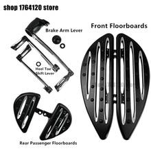 Motorcycle Floorboards Shift Lever Brake Arm Kit Fit For Harley Touring Street Glide Road King FLHT/FLHR/FLTR 2014-Up 2024 - buy cheap