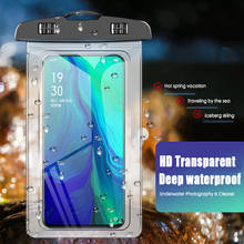 Waterproof Phone Bag Pouch Underwater Swimming Cell Phone Case Cover Dry Bag USA 2024 - buy cheap