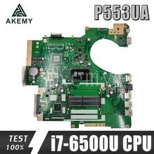 Laptop Motherboard Para Asus P553UJ P553UA PRO553U PRO553UJ P553U P2540U P2540UQ P2540UV Mainboard Original W/ i7-6500U SR2EZ 2024 - compre barato