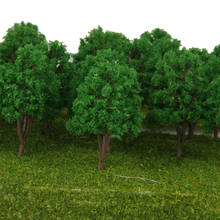 20Pcs 1/150 Scale Scenery Landscape Model Train Railway Trees Green 2024 - buy cheap