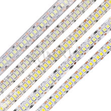 DC12V 5M LED Strip 2835 SMD 240LEDs/M 300/600/1200 Leds Waterproof IP65 Flexible Ribbon String LED Tape lights Cold Warm White 2024 - buy cheap