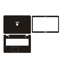 Laptop Carbon fiber Vinyl Skin Sticker Cover For ASUS G771 G771J G771JW G771JM 17.3-inch 2024 - buy cheap