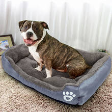 Pet Dog Bed Warming Dog House Soft Material Nest Dog Baskets Fall and Winter Warm Kennel For Cat Puppy 2024 - buy cheap