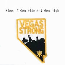 Frete grátis emblema bordado de 7.6cm alto para costura em emblemas para roupas diy jeans esquerda/montanhismo 2024 - compre barato