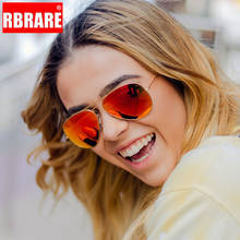 Rbrare 2021 luxo óculos de sol feminino/masculino marca designer óculos de sol feminino vintage ao ar livre condução gafas de sol mujer 2024 - compre barato