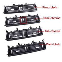 Cubierta de Panel de rejilla de salida de aire acondicionado Central LHD, accesorio para BMW serie 5, F10, F11, 520i, 525i, 528i, 530i, 535i 2024 - compra barato